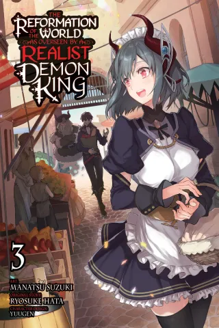 Cover of The Reformation of the World as Overseen by a Realist Demon King volume 3, English edition