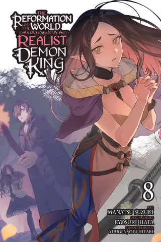 Cover of The Reformation of the World as Overseen by a Realist Demon King volume 8, English edition