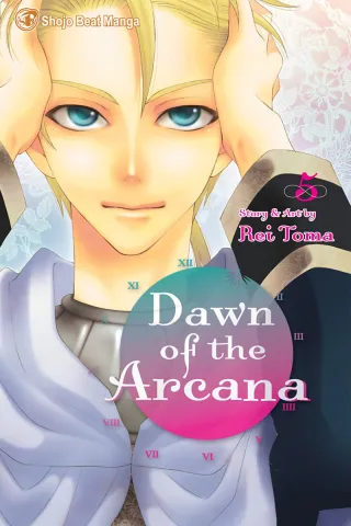 Cover of Dawn of the Arcana volume 5, English edition