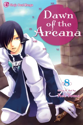 Cover of Dawn of the Arcana volume 8, English edition