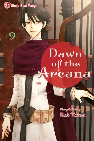 Cover of Dawn of the Arcana volume 9, English edition