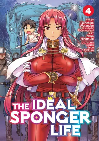 Cover of The Ideal Sponger Life volume 4, English edition
