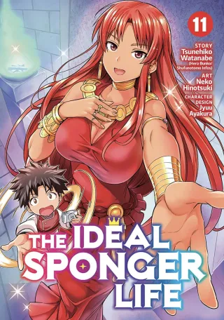 Cover of The Ideal Sponger Life volume 11, English edition