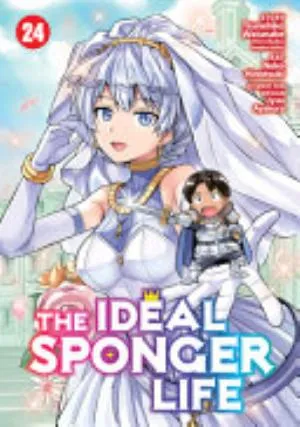 Cover of The Ideal Sponger Life volume 24, English edition