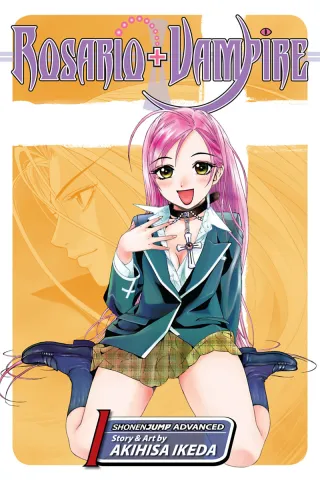 Cover of Rosario+Vampire volume 1, English edition