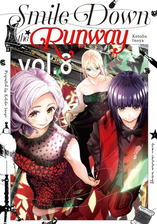 Cover of Smile Down the Runway volume 8, English edition