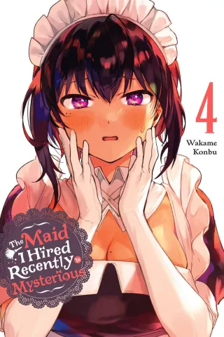 Cover of The Maid I Hired Recently is Mysterious volume 4, English edition
