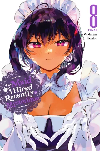 Cover of The Maid I Hired Recently is Mysterious volume 8, English edition