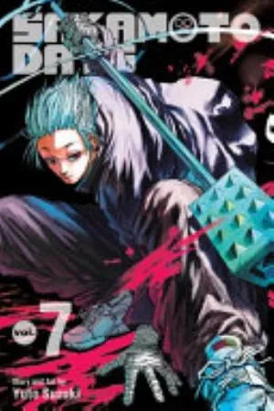 Cover of Sakamoto Days volume 7, English edition