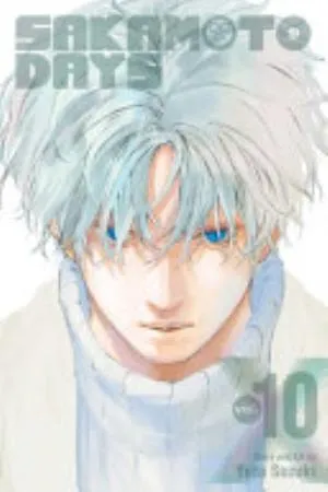 Cover of Sakamoto Days volume 10, English edition