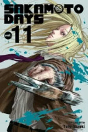 Cover of Sakamoto Days volume 11, English edition