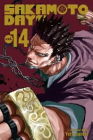 Cover of Sakamoto Days volume 14, English edition