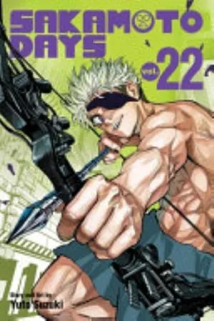 Cover of Sakamoto Days volume 22, English edition