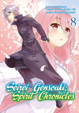 Cover of Seirei Gensouki: Spirit Chronicles volume 8, English edition