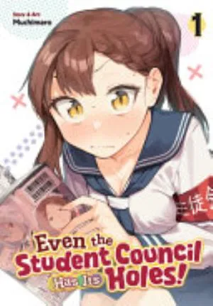Cover of Even the Student Council Has Its Holes! volume 1, English edition
