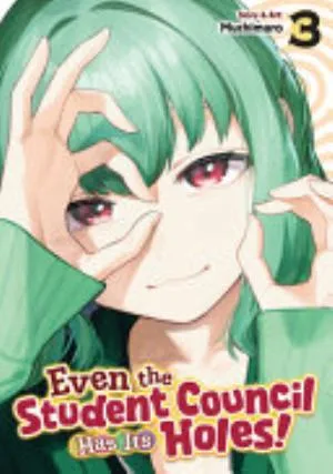 Cover of Even the Student Council Has Its Holes! volume 3, English edition