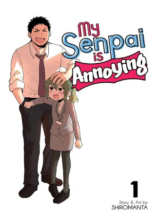 Cover of My Senpai is Annoying volume 1, English edition