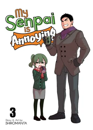 Cover of My Senpai is Annoying volume 3, English edition