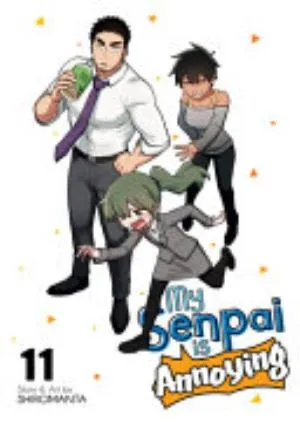 Cover of My Senpai is Annoying volume 11, English edition