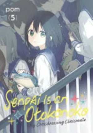 Cover of Senpai is an Otokonoko volume 5, English edition
