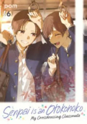 Cover of Senpai is an Otokonoko volume 6, English edition
