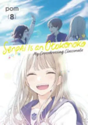 Cover of Senpai is an Otokonoko volume 8, English edition