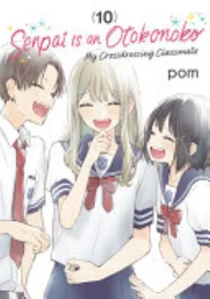 Cover of Senpai is an Otokonoko volume 10, English edition