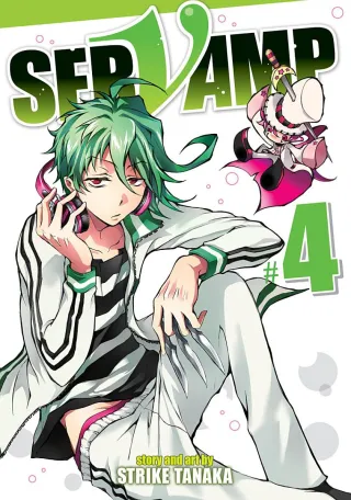 Cover of Servamp volume 4, English edition