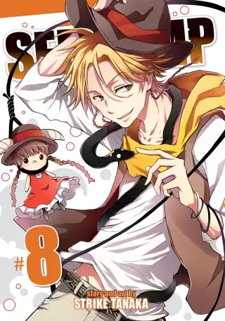 Cover of Servamp volume 8, English edition