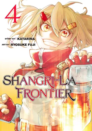 Cover of Shangri-La Frontier volume 4, English edition
