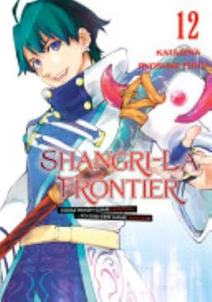 Cover of Shangri-La Frontier volume 12, English edition