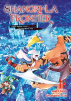 Cover of Shangri-La Frontier volume 18, English edition