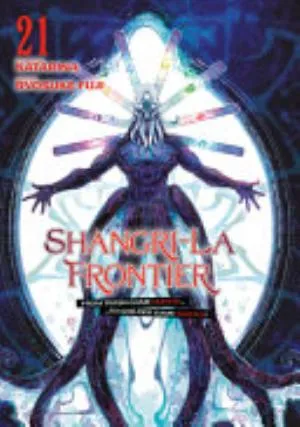 Cover of Shangri-La Frontier volume 21, English edition