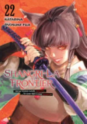 Cover of Shangri-La Frontier volume 22, English edition