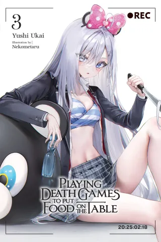 Cover of Playing Death Games to Put Food on the Table volume 3, English edition