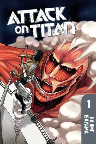 Cover of Attack on Titan volume 1, English edition