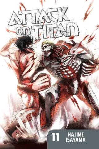 Cover of Attack on Titan volume 11, English edition