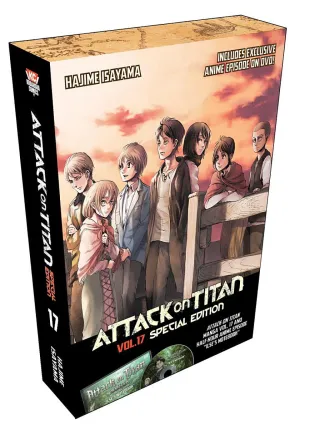 Cover of Attack on Titan volume 17, English edition