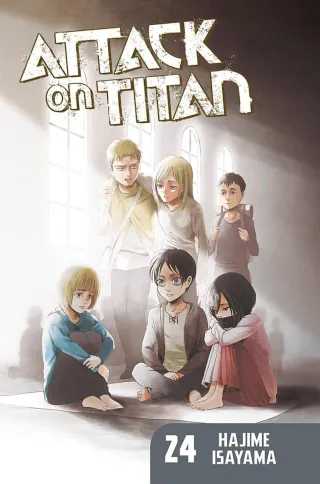 Cover of Attack on Titan volume 24, English edition