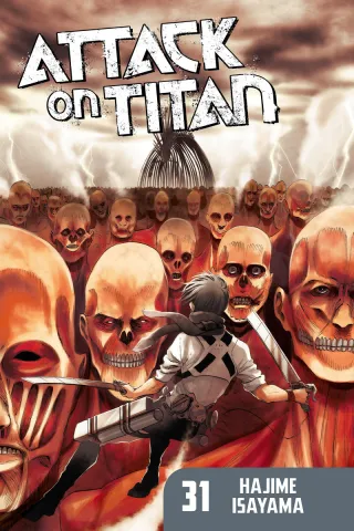Cover of Attack on Titan volume 31, English edition