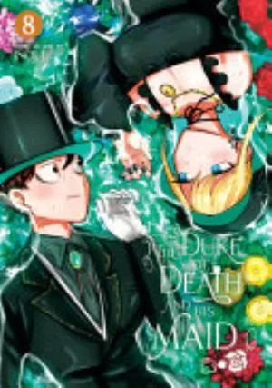 Cover of The Duke of Death and His Maid volume 8, English edition
