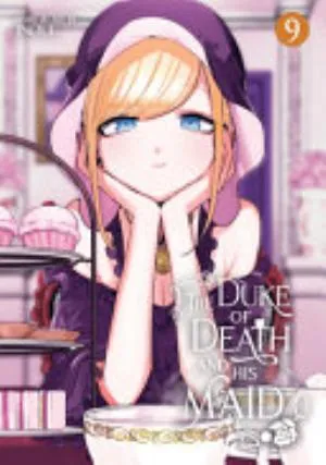 Cover of The Duke of Death and His Maid volume 9, English edition