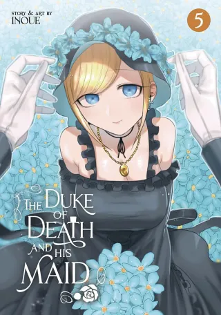 Cover of The Duke of Death and His Maid volume 5, English edition