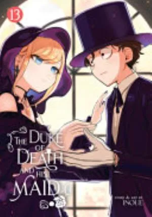 Cover of The Duke of Death and His Maid volume 13, English edition