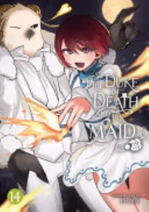 Cover of The Duke of Death and His Maid volume 14, English edition