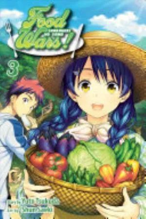 Cover of Food Wars!: Shokugeki no Soma volume 3, English edition
