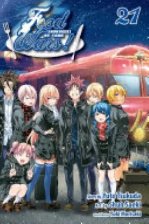 Cover of Food Wars!: Shokugeki no Soma volume 21, English edition