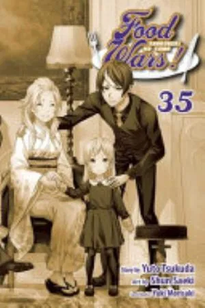 Cover of Food Wars!: Shokugeki no Soma volume 35, English edition