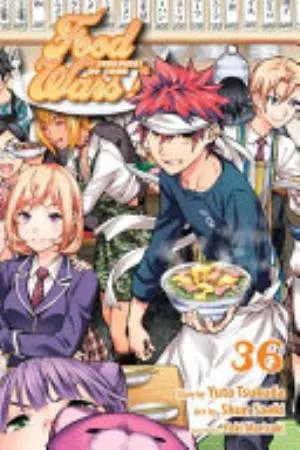 Cover of Food Wars!: Shokugeki no Soma volume 36, English edition