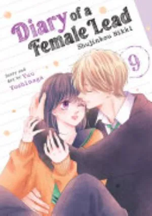 Cover of Diary of a Female Lead: Shujinkou Nikki volume 9, English edition